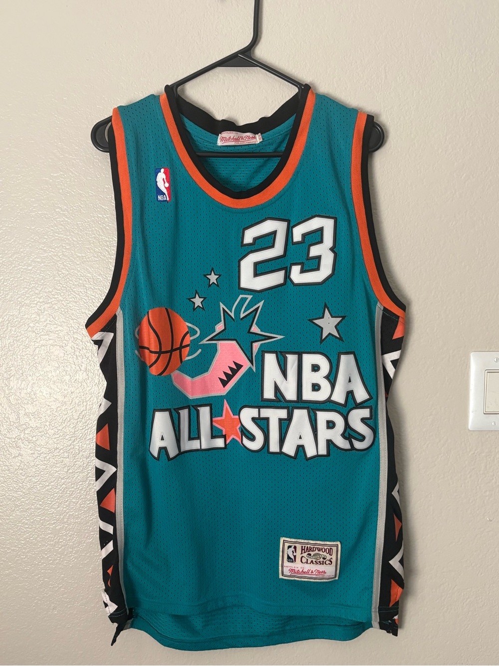 Vintage Michael Jordan #23 Mitchell & Ness 1996 All Star Game Jersey Size M